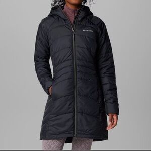 Columbia Women's Black Long Puffer Coat